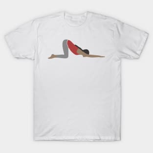 Extended Puppy Yoga Pose T-Shirt